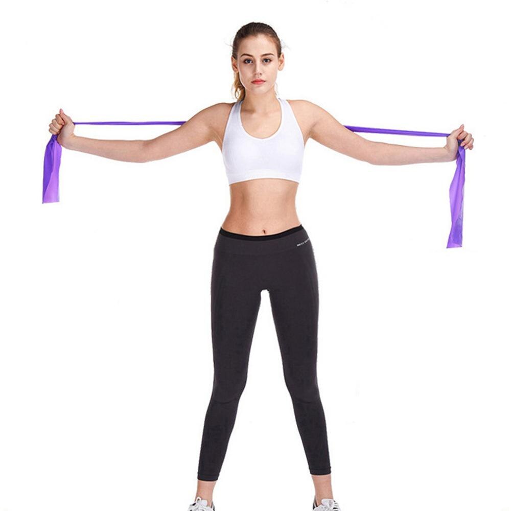 Yoga fitness spanband training weerstandsbanden rubberen fitnessband voor sportschool aparatos para ejercicio резинкп для растяжкиt@