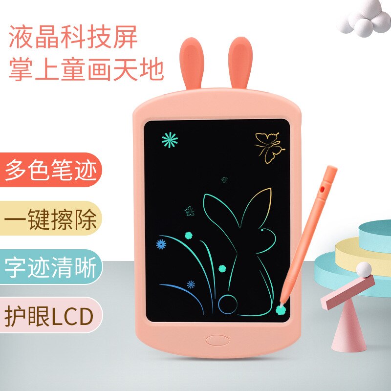Del fumetto LCD Tavolo da disegno Graffiti di Energia Della Luce Elettronica Piccola Lavagna Bambino Dipinto A Mano Tabellone per scrittura Casa Tabellone Per Scrittura