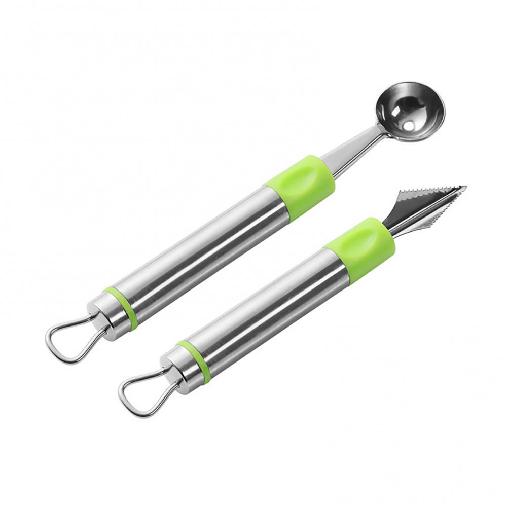 Fruit Platter Carving Knife Melon Spoon Ice Cream Scoop Watermelon Digging Kitchen Gadgets Accessories Slicer Tools Food Cutter