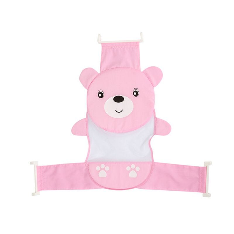 Baignoire de douche pour bébé réglable 0-2 ans dessin animé baignoire de bain bébé filet de bain sécurité siège Support pour bébé showe