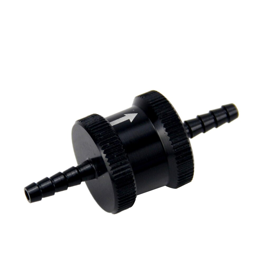Vr - aluminiumlegering 1/8 " 4mm back returvägs bränsle backventil bensin diesel vr-fcv 04: Svart