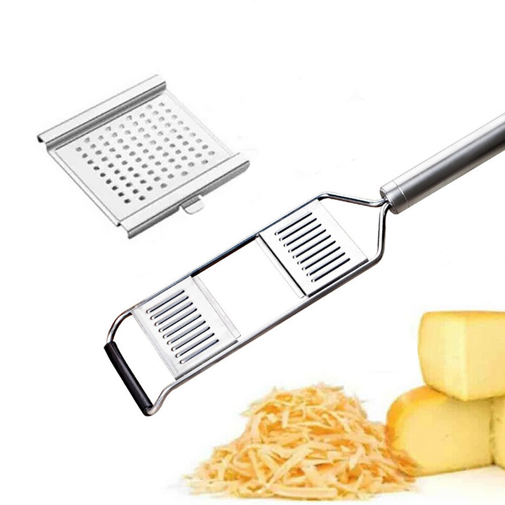 Gemüseschneider & Reibe – Aus Buchenholz & Edelstahl, Für Gurken, Karotten, Käse, 35 Cm, Einfach Zu Reinigen