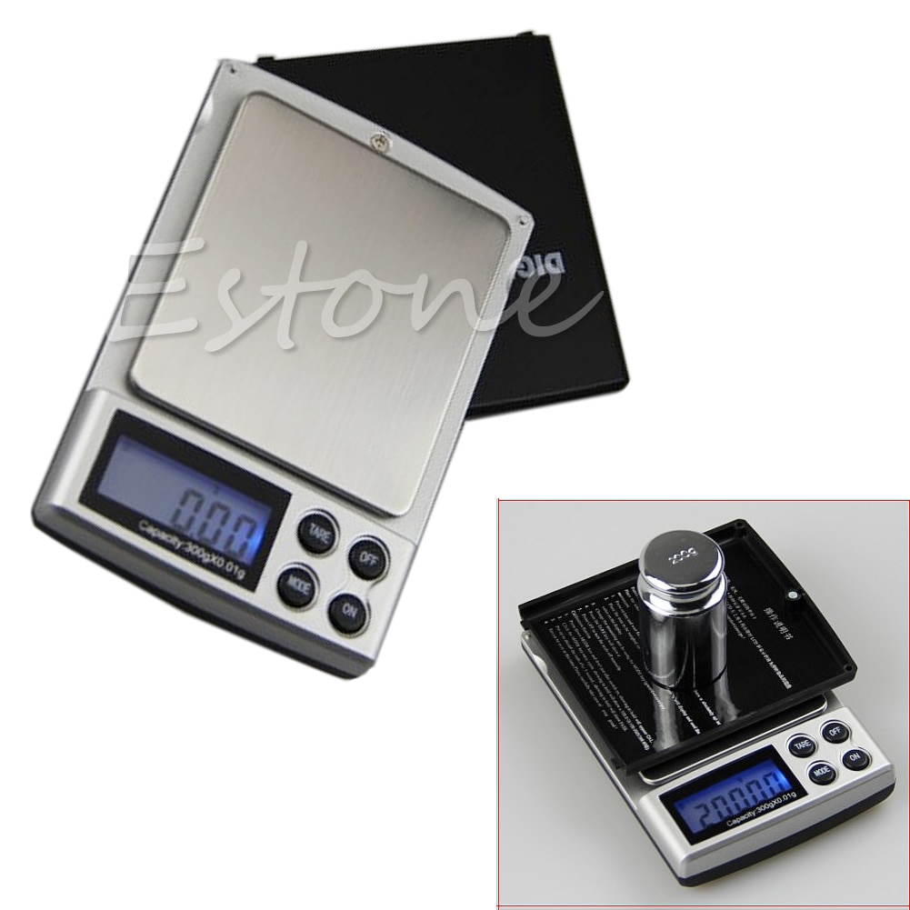 1000g /0.1g Waage Digital LCD Pocket Jewelry Gold Gram Balance Weight Mini Scale