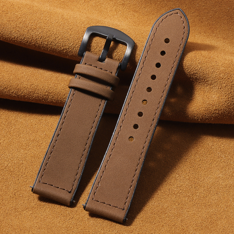 Quick Release Leather Watch Band Bracelet 20mm 22mm Replacement Wrist Straps Watchbands for Galaxy Wrist Band Women Men Belt