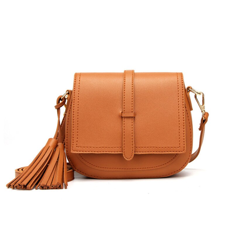Vrouwen Schoudertassen Pu Lederen Tas Toevallige Kleine Vrouwelijke Crossbody Tas Met Kwastje Reizen Voor Dames Meisjes