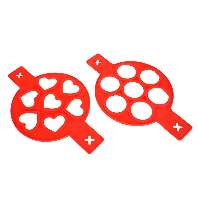 Air Fryer Silicone Egg Molds 2 Pack 4 Inc Jumbo Round Muffin Pan ...