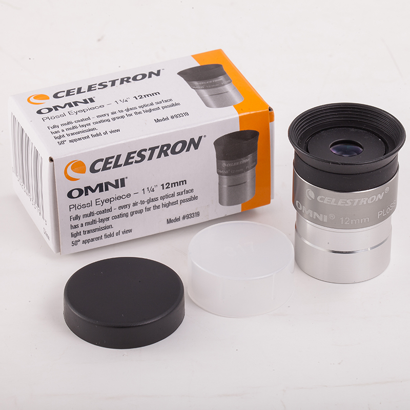 Ocular Celestron OMNI, accesorio para telescopio astronómico, campo de visión de 52 grados, ocular de 4 mm, 6 mm, 9 mm, 12 mm, 15 mm, 32 mm, 40 mm: Marfíl