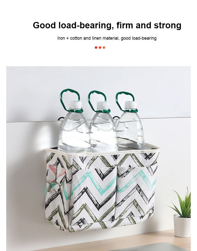 Organizador colgante para cabecera de cama, bolsa de almacenamiento para cabecera de cama, soporte multibolsillo para dormitorio, cama, litera, carriles de cama de Hospital, organizadores colgantes, 1 ud.