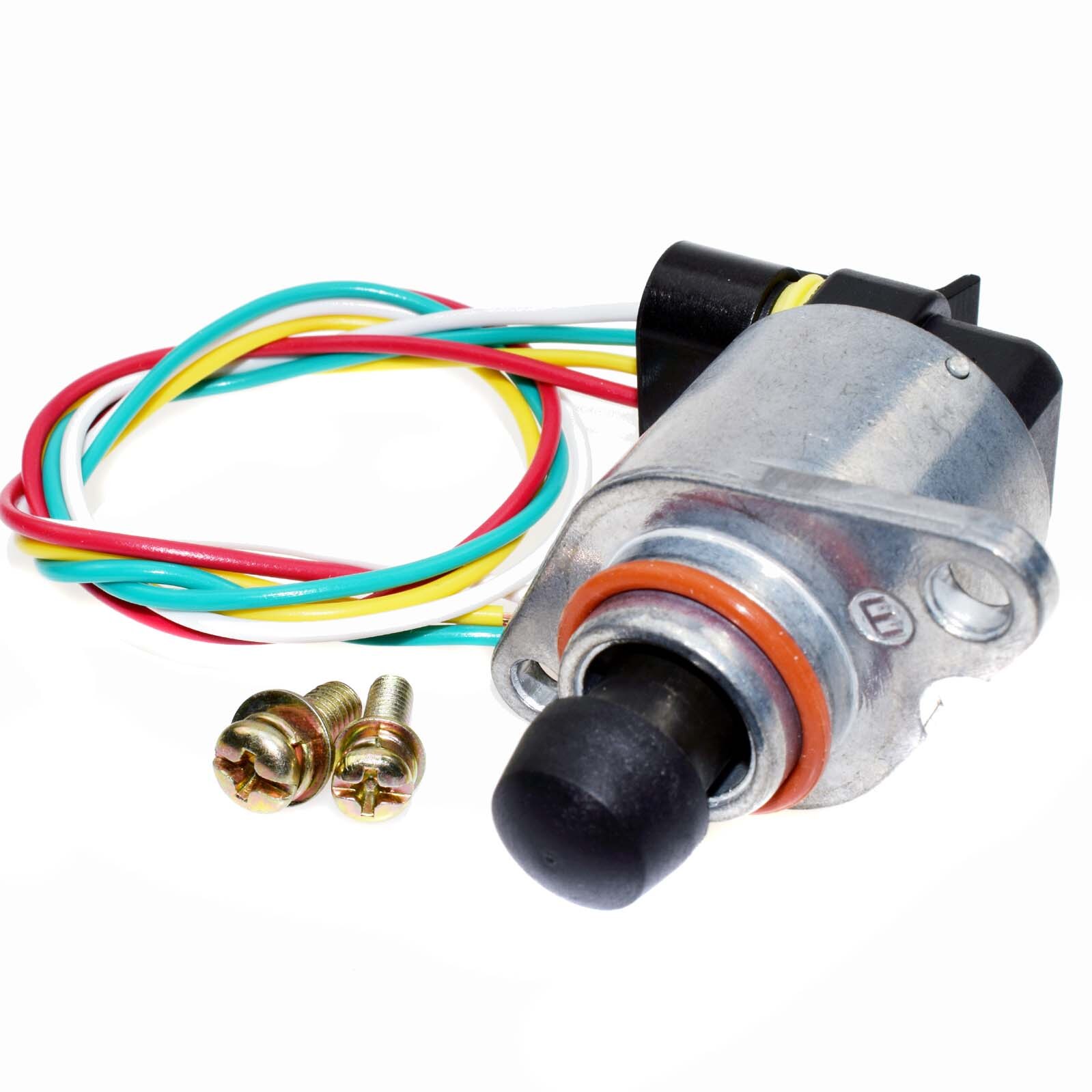 Wolfigo 17113209 tomgångsventil med elektrisk kontakt  pt2296 passar för gmc chevrolet isuzu 2 h 10673843751 8171132090
