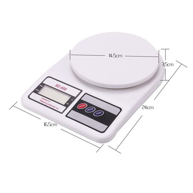 Plastic Balance Weight Portable Fishing Electronic Digital Weighing Kitchen Scale Cooking Food 10KG Precision 1g Tools Products
