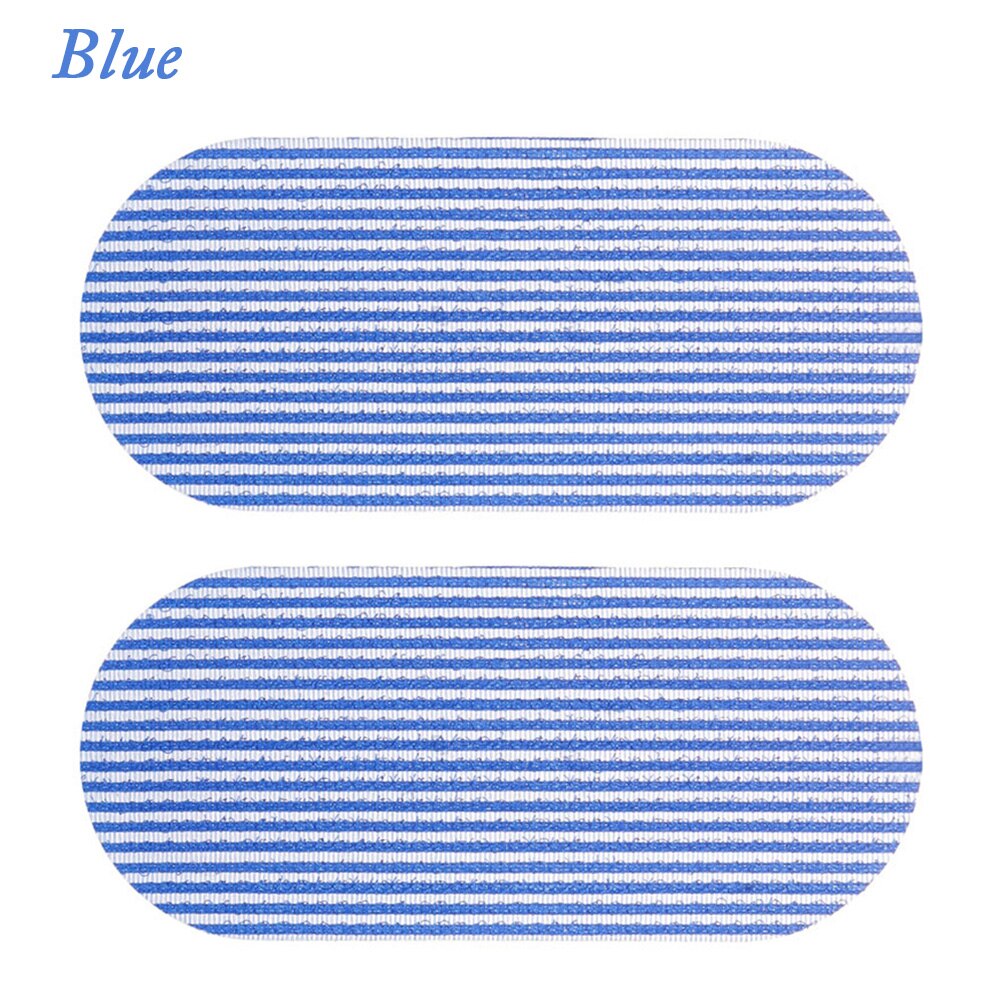 2PCS Men Hair Gripper Trimming Hair Sticker Hair Styling Trimming Gripper No trace Hair Holder Broken Hair Finishing Tools: blue