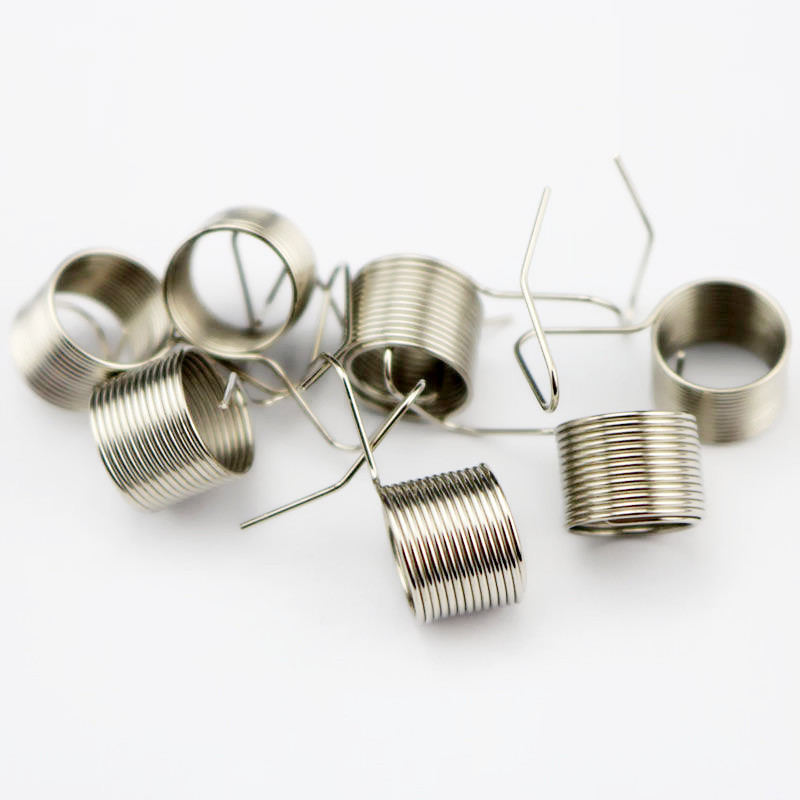 Resortes de puente planos para coche, piezas de máquinas de coser industriales, accesorios de costura de bucle de hilo de punto de aguja única, 10 Uds.