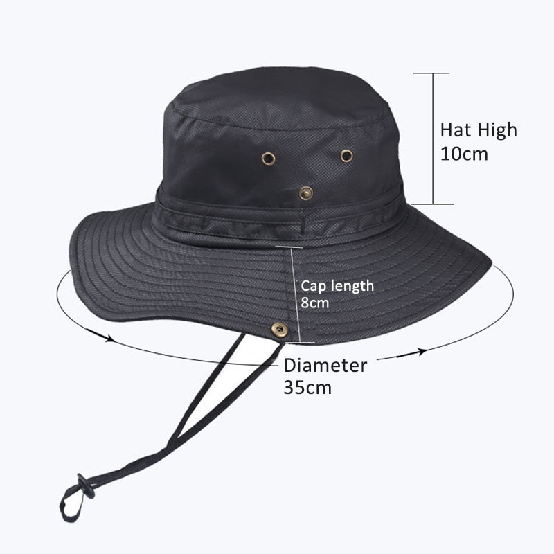 Boné de pesca de verão chapéu de pesca de proteção uv feminino boné de pescador ao ar livre unisex chapéu de balde dobrável chapéu de montanhismo