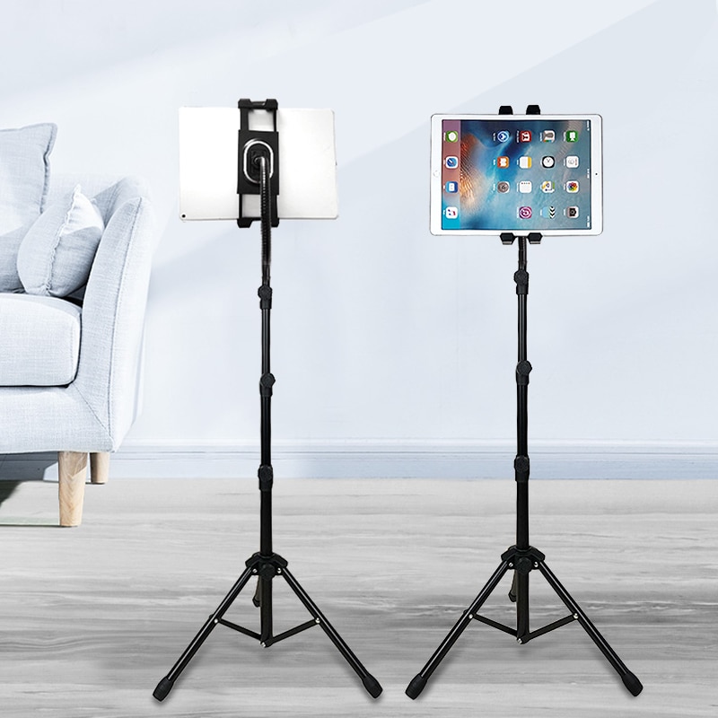 Soporte de trípode ajustable para Tablet, soporte para Tablet de 5 a 12,9 pulgadas, soporte de trípode para IPAD Air Pro 12,9