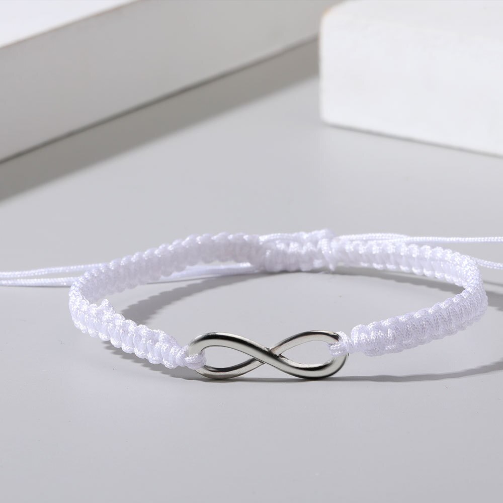 Heißer 8-charakter Glück Armbinde für Frauen Männer Hand-gewebte Armbänder für Paare Freundinnen Schmuck armbänder