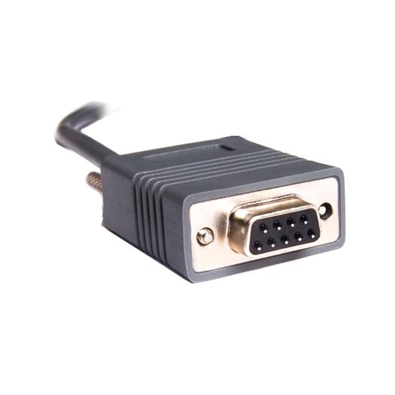 10FT 3M RS232 Serial Coiled Cable For Datalogic D100 GD4130 QD2130 Barcode Scanners