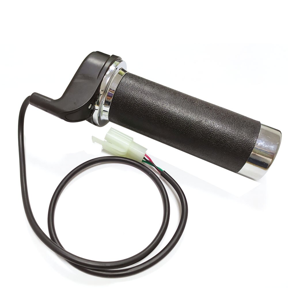 Een Paar Gashendel Twist Grips Links En Rechts Voor Elektrische Fiets Scooter 25Mm Stuur