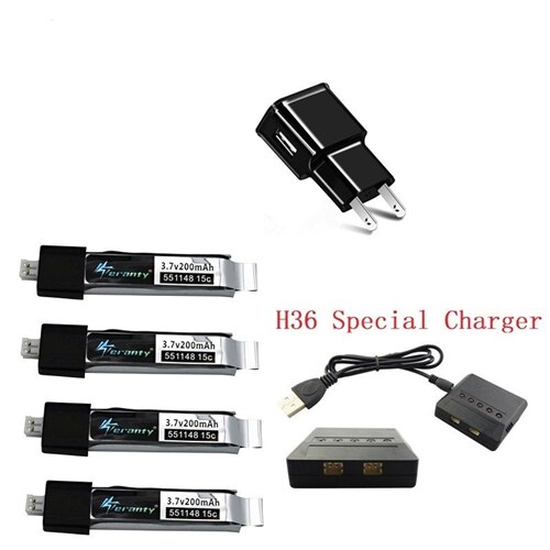 Upgraded For V911 F929 F939 Battery with Charger sets for WLtoys V911 F929 F939 RC Helicopter 3.7V 200mAh 551148 Battery EU / US: Light Green