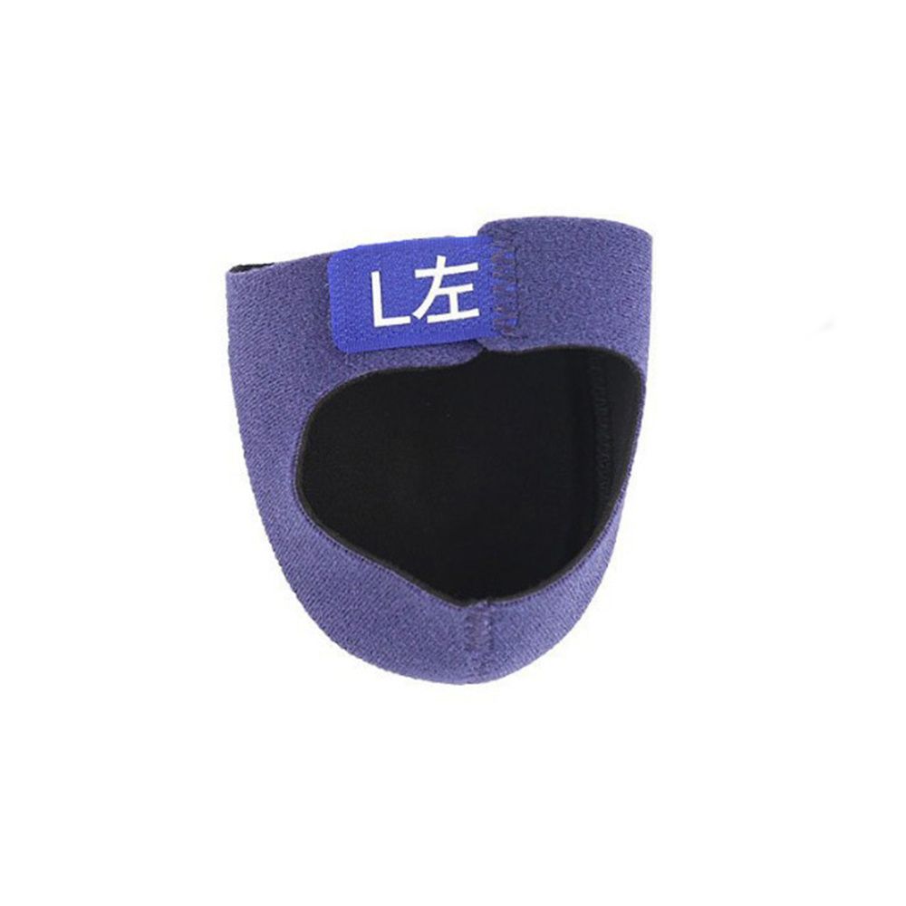 1 Pair Rubber Arch Wrap Support Adjustable Gel Protective Socks Heel Protectors Back Heel Protective Sleeve Heel Pad: blue / S