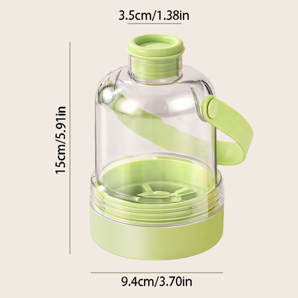 Reusable 2 in 1 Ice Cube Water Bottle 7 Grids Reusable Ice Cube Kettle with Handle Portable Ice Maker Kitchen Tools
