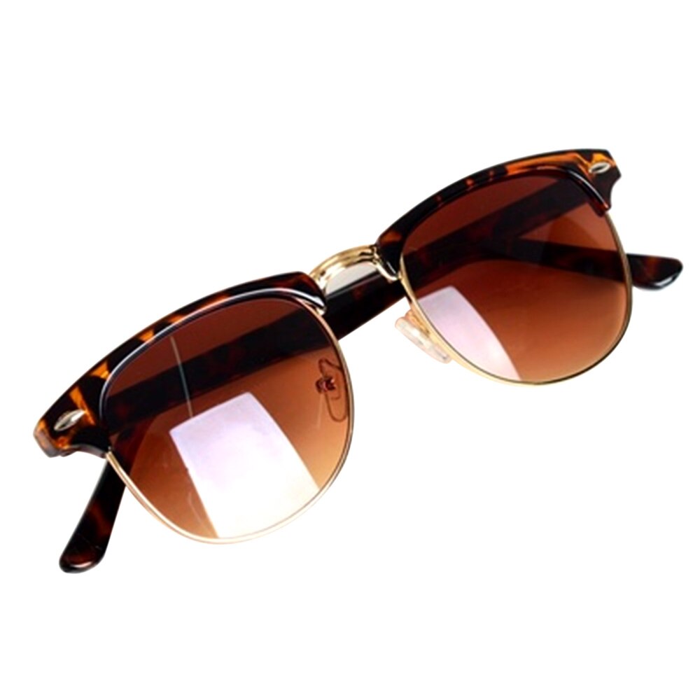 Sekinew kule briller vintage retro unisex solbriller damemerke menn sjåførbriller briller: Brun