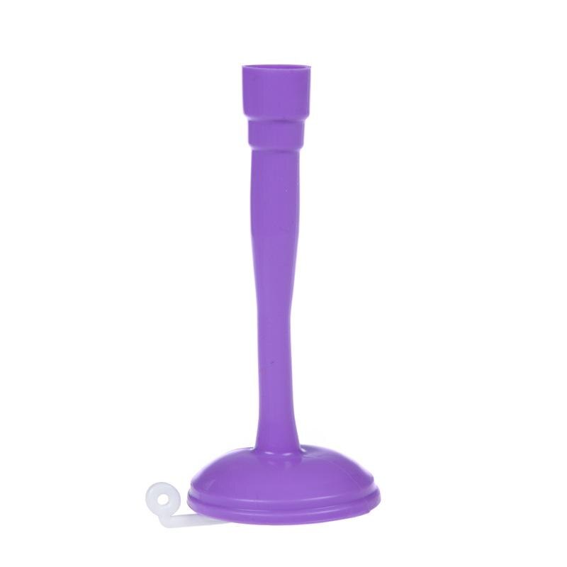 Silikon Küche Wasserhahn Wasser-sparen Filterr Kopf Tippen Verlängerung sprühen Hause Werkzeug Schub Küche Zubehör Spritzen Filter Düse: Violett lang