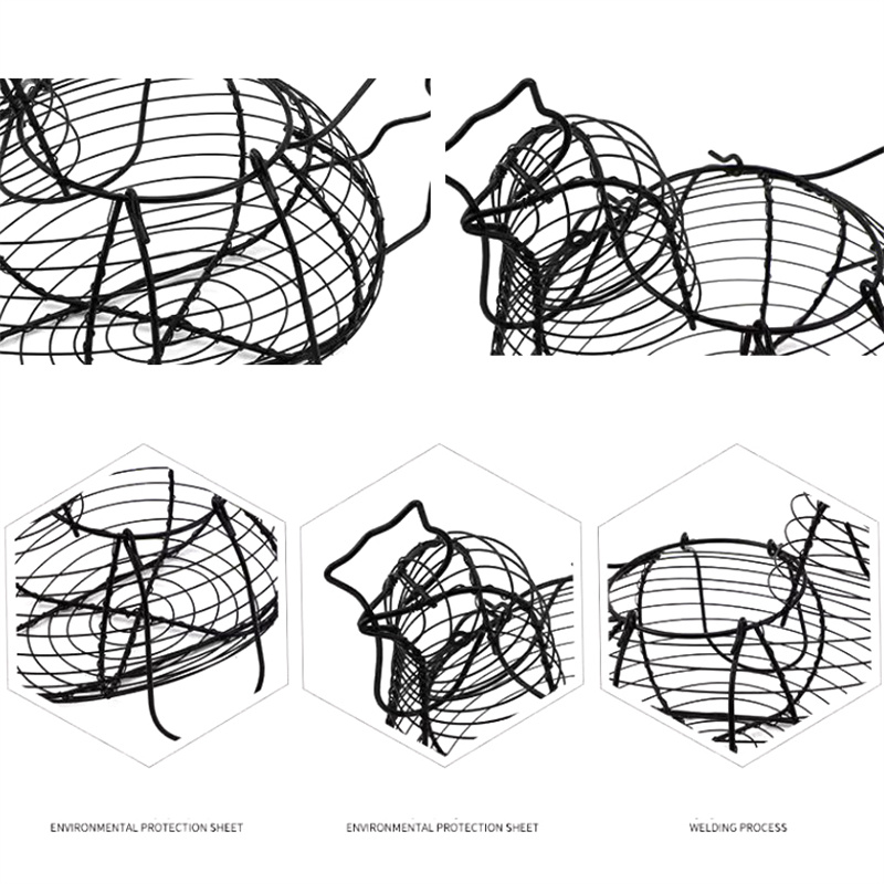 Panier de rangement d'œufs en fer, porte-œufs en forme de poulet, légumes ménagers, conteneur de fruits, organisateur, panier