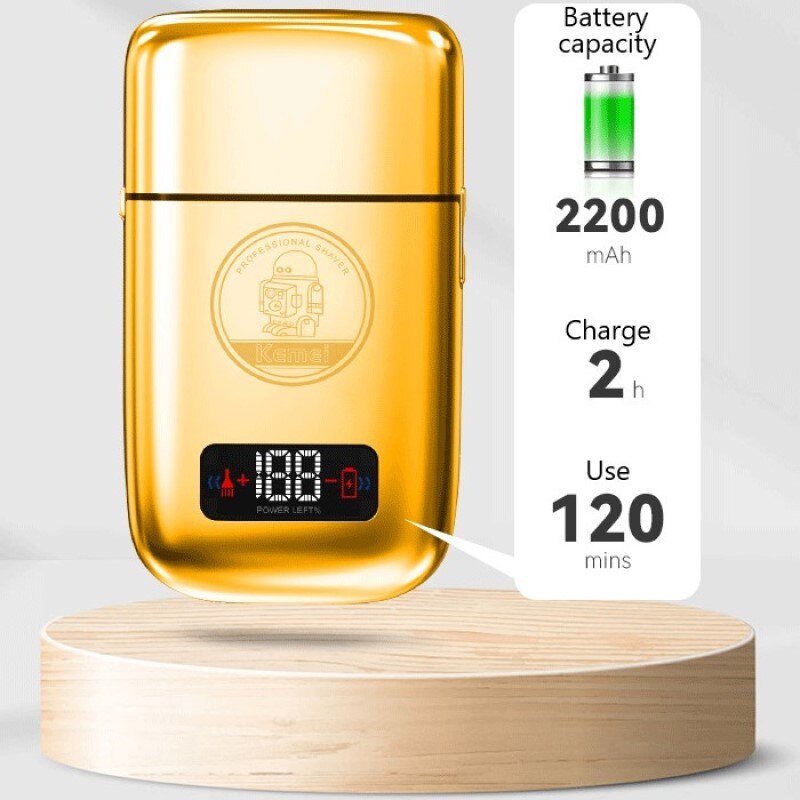 Original barber shop hair Shaver 5 speed metal shell electric Shaver rechargeable beard razor bald shaving machine