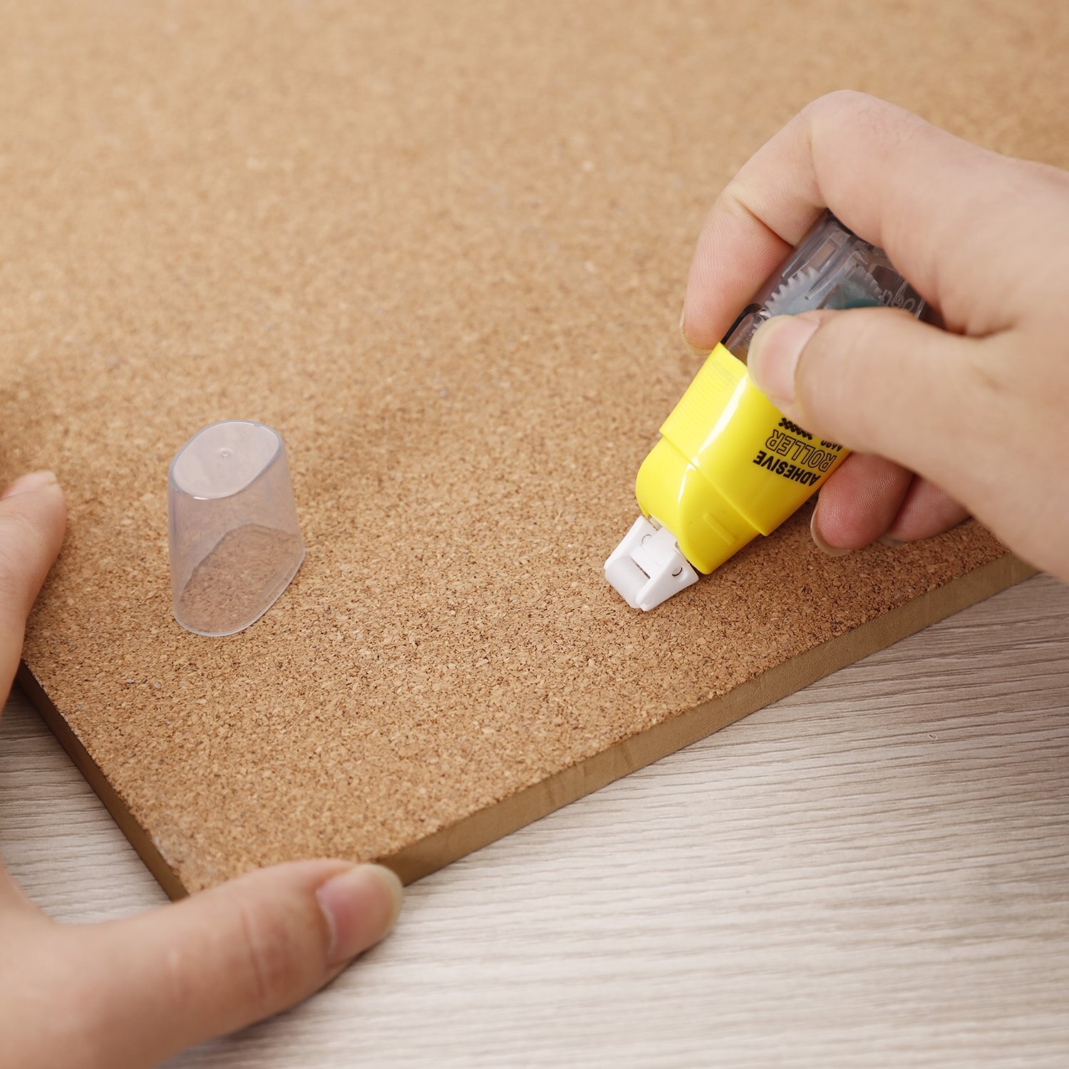 DELI 49011 Adhesive Roller 2PCS/Lot Double Sided Adhesive Dots Stick Glue Dot Liner Petit Disposable DIY office school