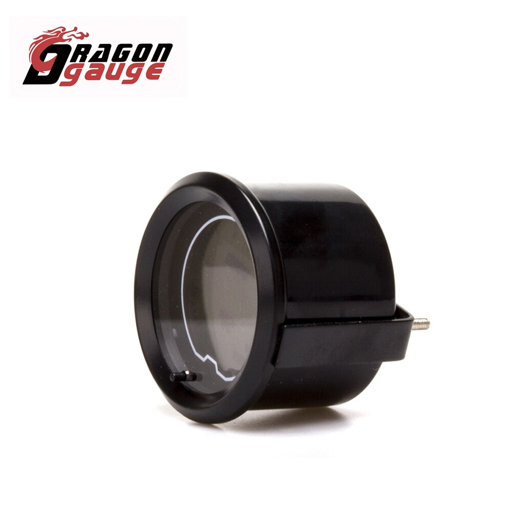 DRAGON GAUGE 52mm Tachometer Voltmeter Boost Vacuum Water Temp Oil Temp Oil Press Air Fuel Ratio EGT Gauge LCD Gauge for 12V Car