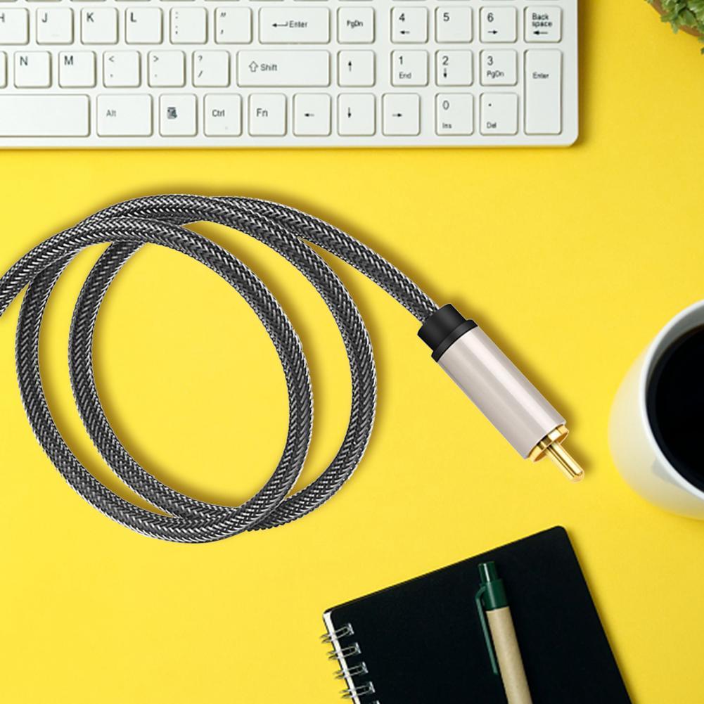 Digital HIFI 3.5mm To RCA SPDIF 3.5mm to RCA Coaxial Digital Audio Cable for Xiaomi Mi 12 TV