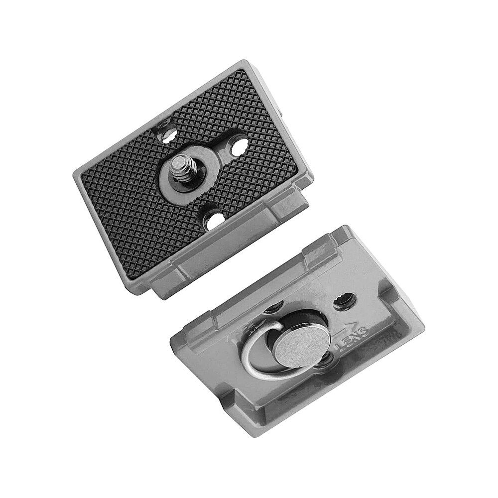 Placa de liberación rápida Minifocus (200PL-14) para Manfrotto 804RC2, 484RC2, 498/496/494RC2, 2498RC, 2486RC, 468MGRC2 trípodes