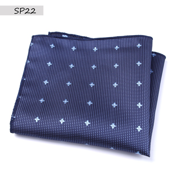 Robe de mariage avec imprimé mouchoir de poche pour homme, accessoire de Collocation, nouveauté, 23x23cm: SP22