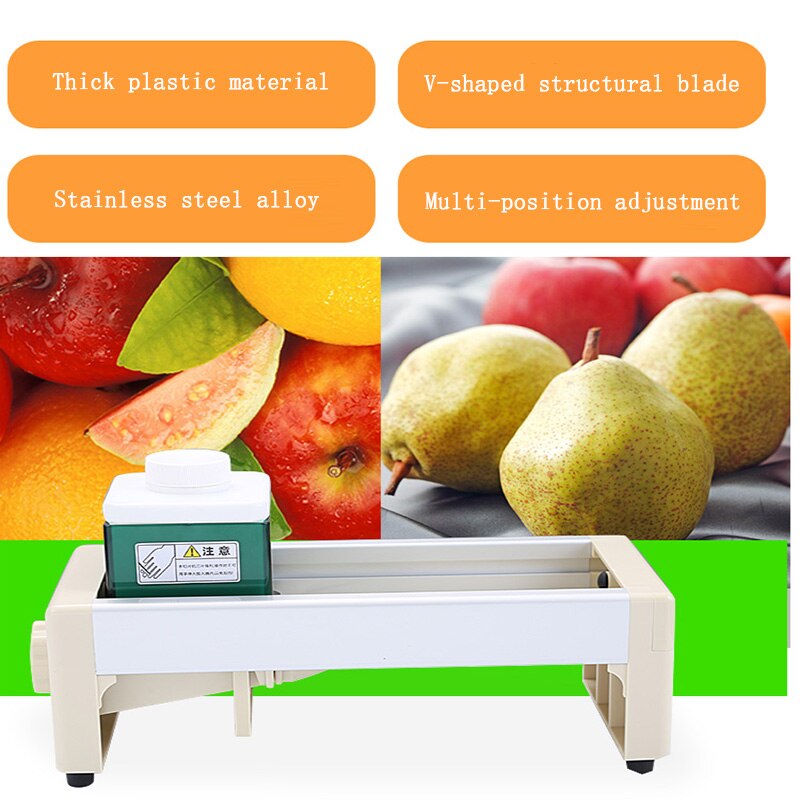 Dbs -139 frugt og grøntsagsskærer kommerciel tebutik manuel skiver hurtig skive