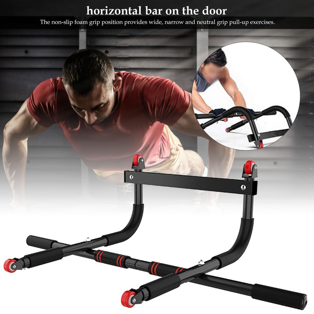 Fitness Multi-Gym Doorway Pull Up Bar Portable Gym System Steel Gym Total Upper Body Workout Exercise Bar Fitness Equipment