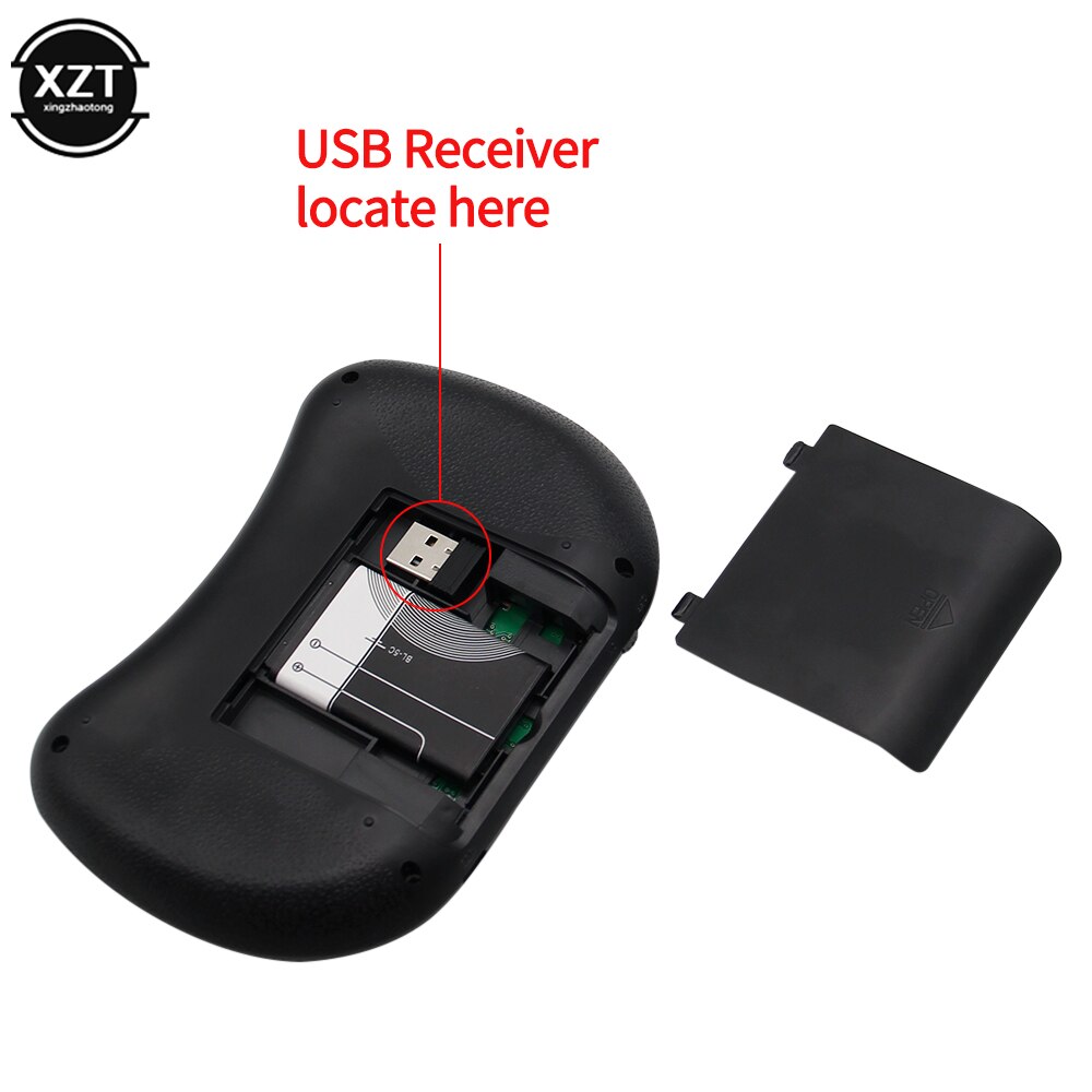 i8 Wireless Keyboard Backlight English Air Mouse 2.4GHz Touchpad Ergonomically Handheld for TV Box H96 Max PC lithium battey