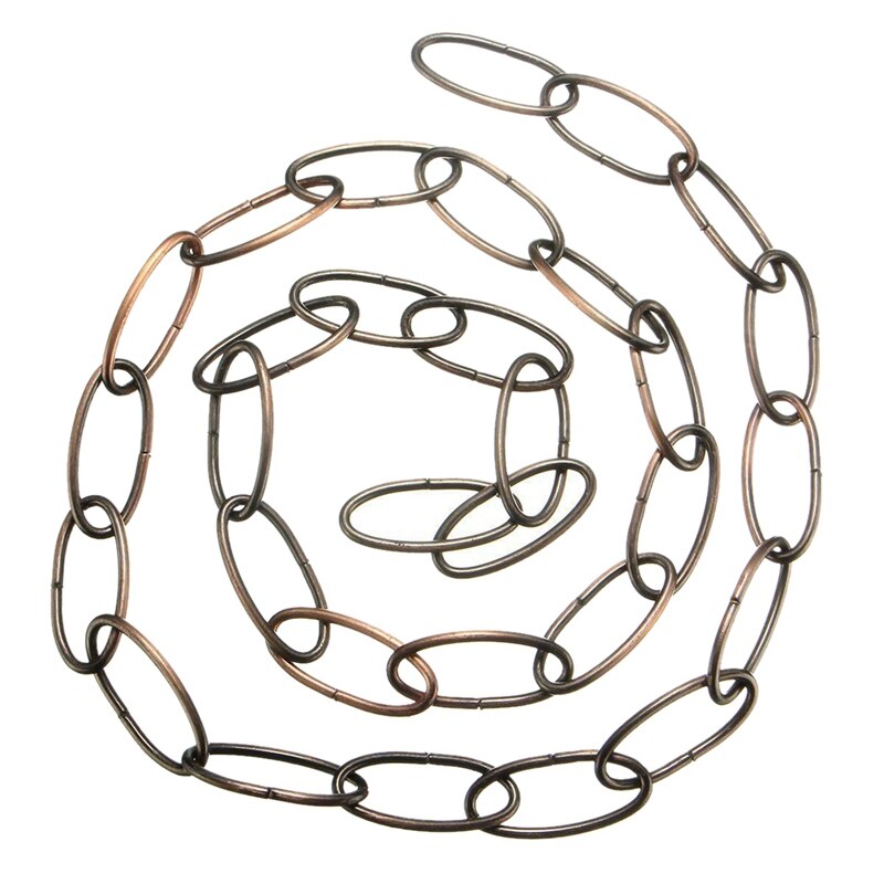 Schwarzlicht Fixture Kette, 1,8 M – Schwere Metallkette Mit Verbindungsschlössern – Für Kronleuchter, Hängelampen, Pflanzen & Deko
