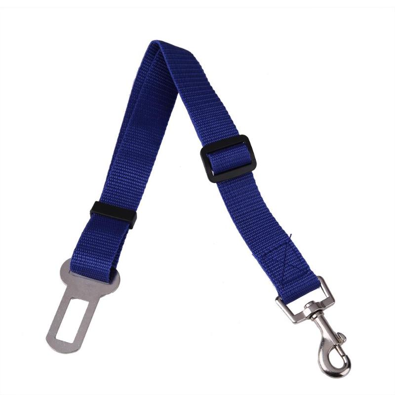 43-70cm justerbar hundesikkerhedssele bil køretøj selesele bly clip sikkerhedshåndtag auto trækkraft kæledyr hund forsyninger: 2