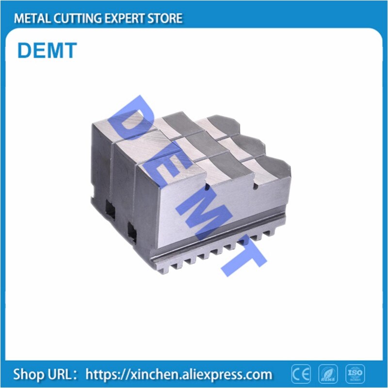 Reverse claw K11-250 10 inches Universal three-jaw chuck Claw Card foot 3Pcs/Set Mechanical lathe