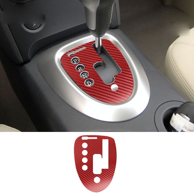 Accesorios de estilo de coche automóvil equipo panel decorativo pegatinas para Nissan Qashqai: Red