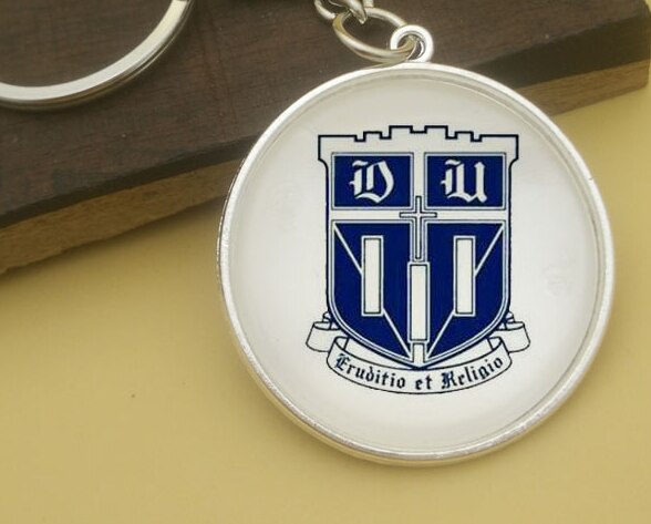 De Verenigde Staten Amerika Hoger University Wereldberoemde Universiteiten College Sleutelhanger Badge Souvenir Classic Wereld: Duke University