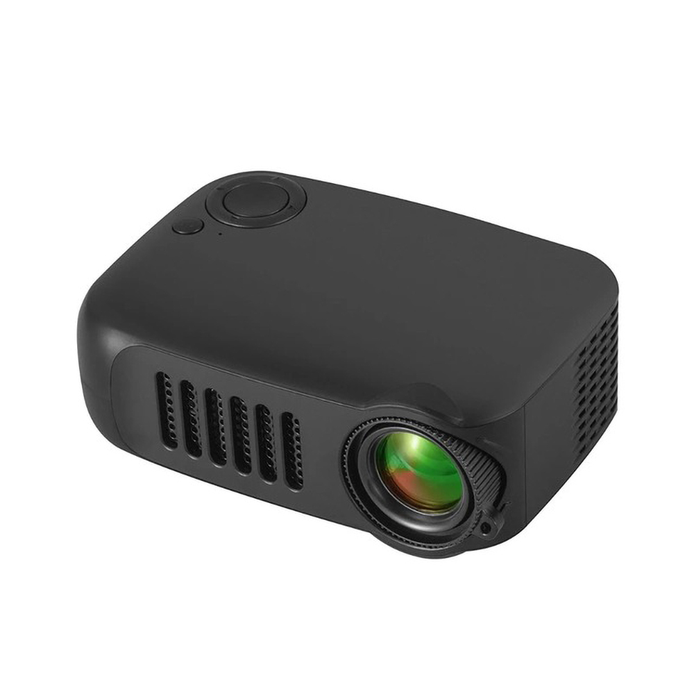 Portable A2000 Mini Projector With Tripod Support 1080P HDMI Micro SD Card USB LCD 50000 Hours Lamp Life Home Video Proyector