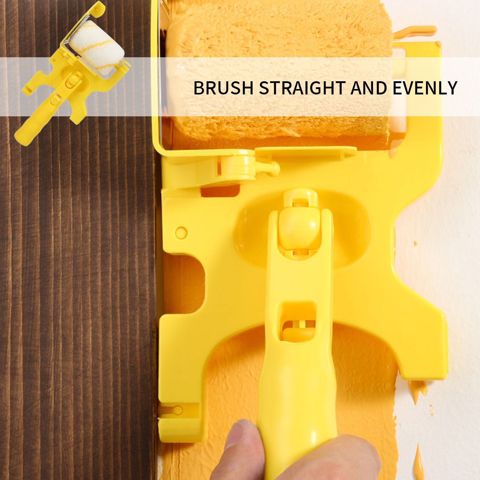 Paint Roller Proffesional Clean-Cut Wall Paint Roller Multifunction Wall Paint Corner Edger Brush Tool for Room Wall Ceilings