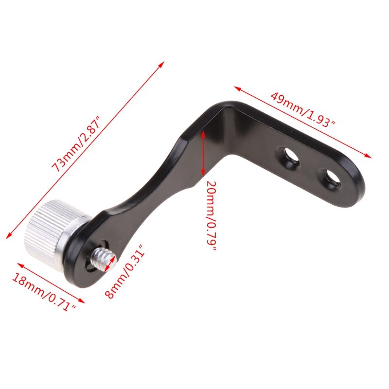 Fernglas Stativ Montage Adapter L-Förmigen Halterung für Anschluss Fernglas Teleskop Kamera Stativ dauerhaft Stabile