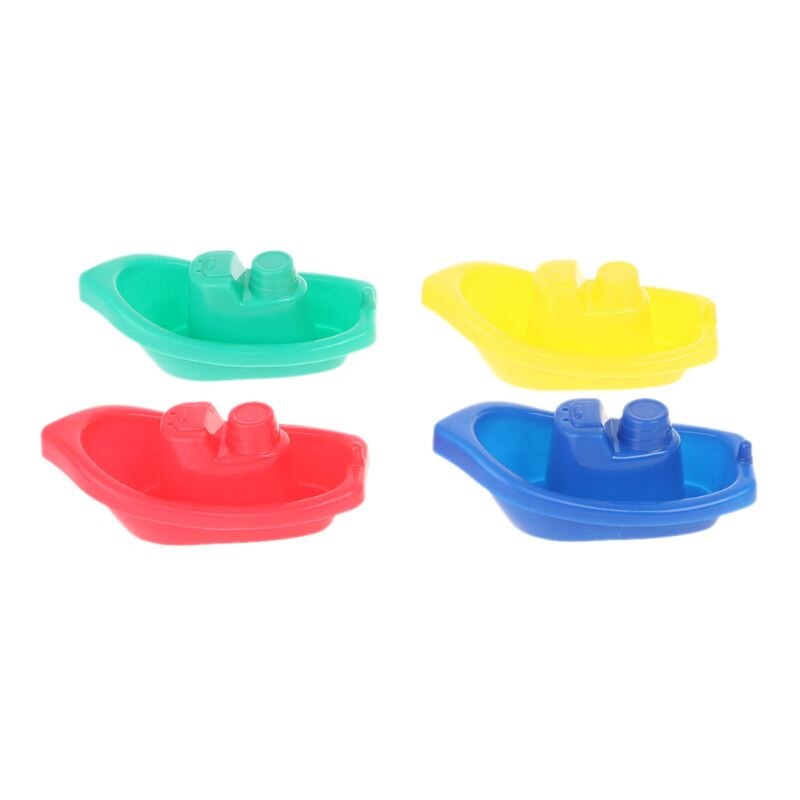 4 Stuks Little Boot Trein Bad Speelgoed Badkamer Baby Speelgoed Abs Zwembad