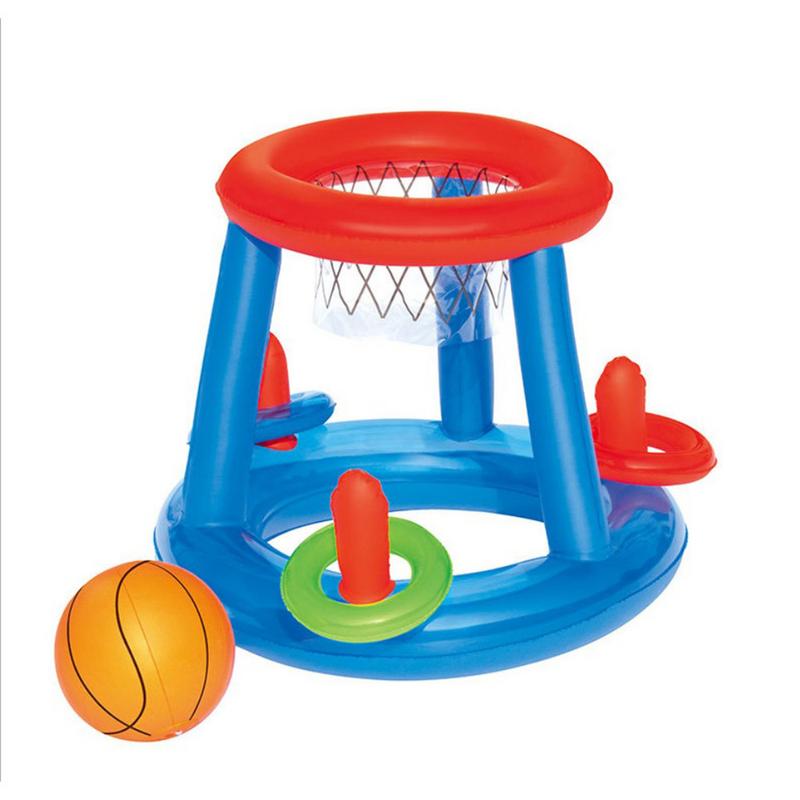 Water Opblaasbare Speelgoed Zwembad Basketbal Volleybal Handbal Pvc Plastic Nylon Mesh Water Bal Spelen Model Set Voor Veiligheid