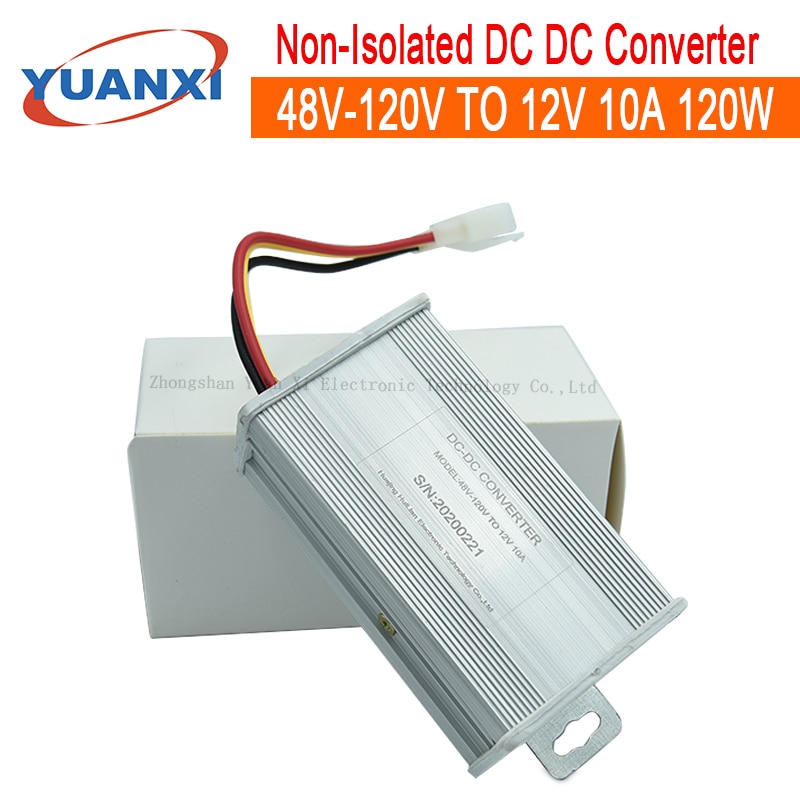 Non-isolated Step down dc dc Converter 36V 48V 72V 84V 96V 108V 120V TO 12V 13.8V dc buck converter