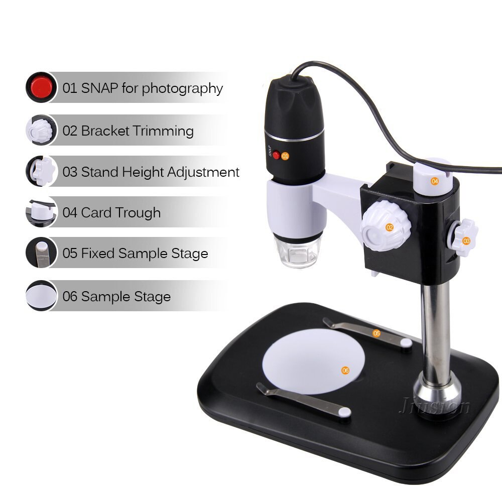 500 800 1000x Digital USB Electronic Camera Hand Held Microscope Mini Portable Handheld for OTG Android Window