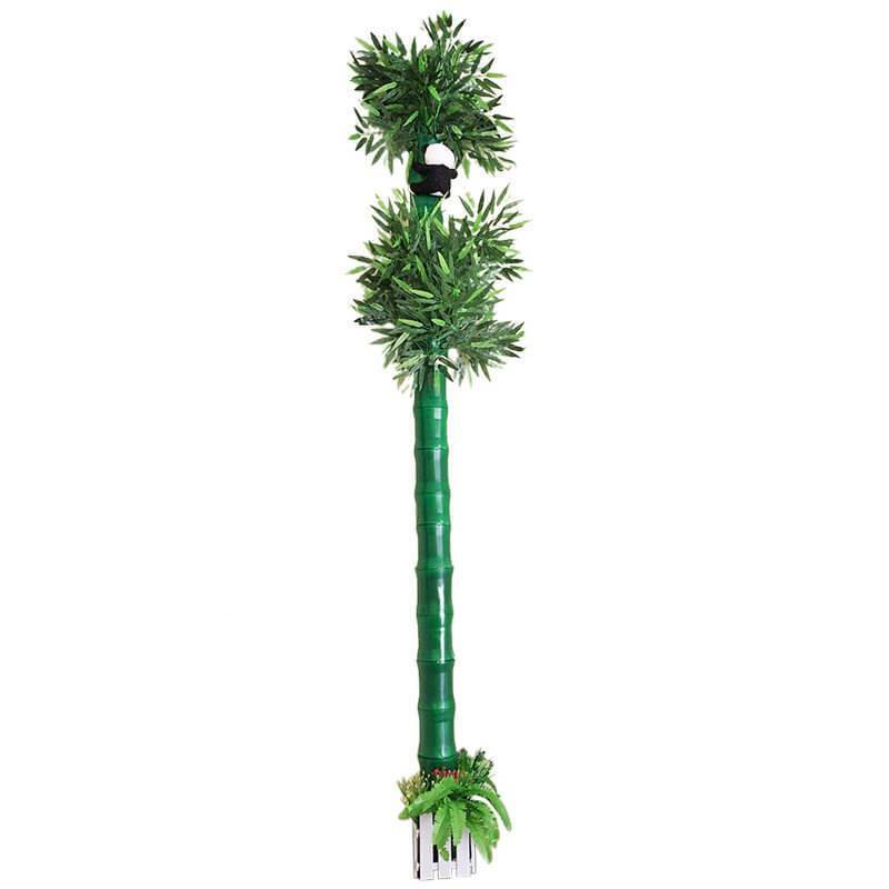 5pc Pipeline Bamboo Forest Bamboo pipe decoration