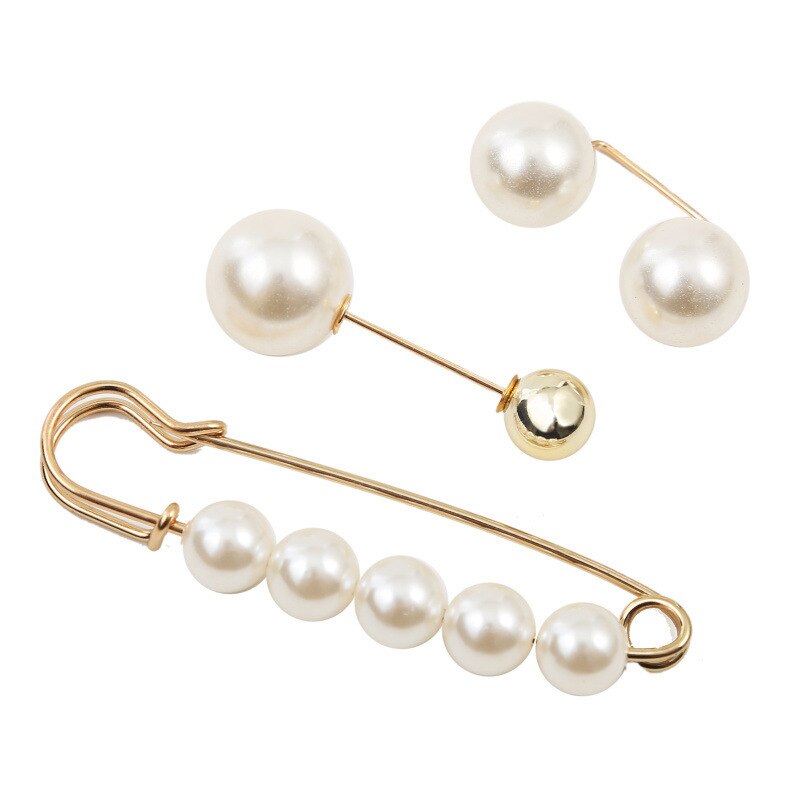 neue Elegante Frauen Perle Broschen retro Brosche Stifte Schmuck Kleidung Zubehör Verkäufe Broches stift